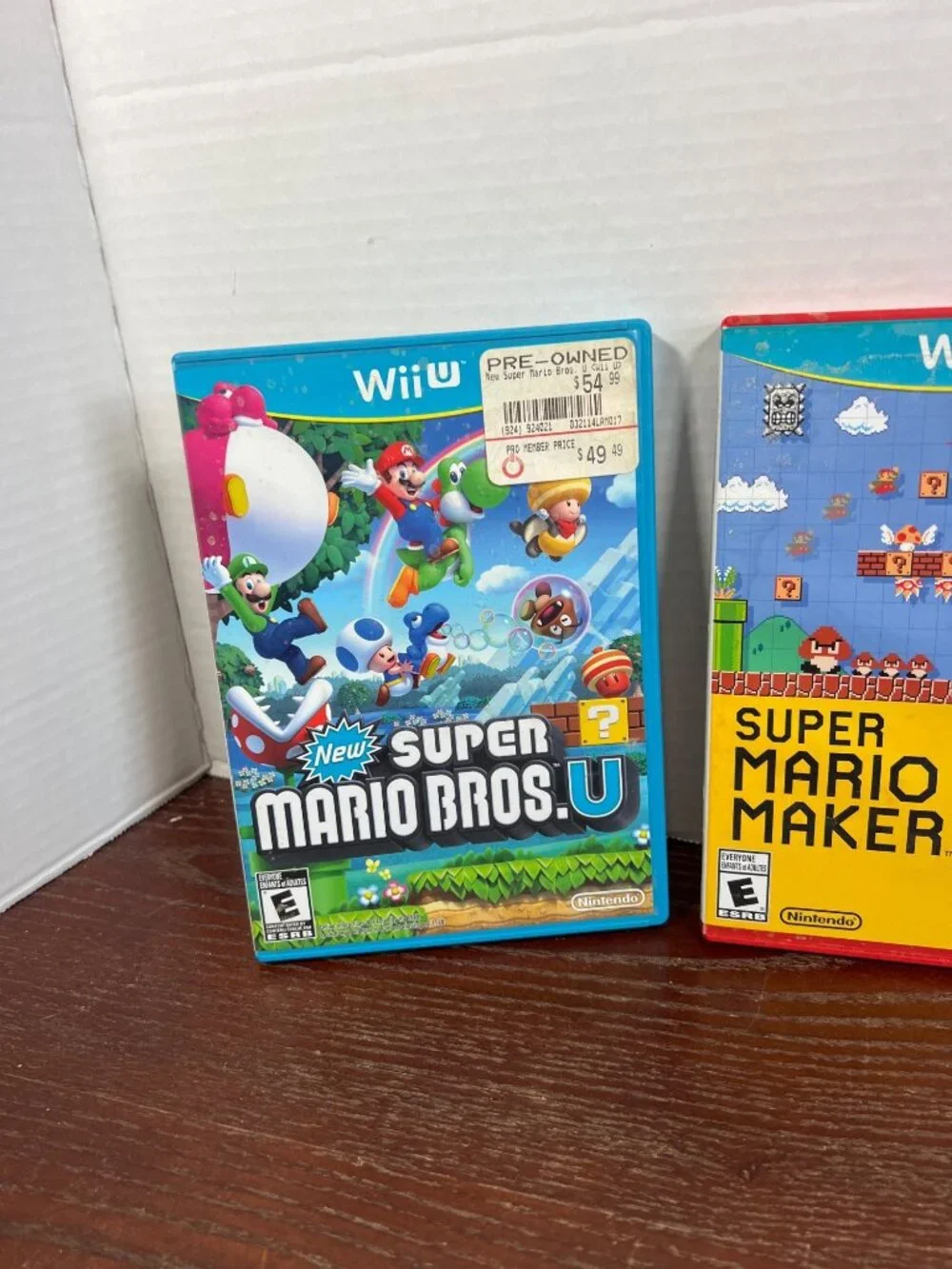 Nintendo Wii U Game Bundle: New Super Mario Bros. U Super Mario Maker Nintendo L